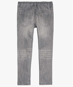 jean garcon coupe straight avec cinq poches gris jeans9044901_2