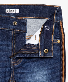 jean garcon coupe slim avec bandes contrastantes sur les cotes gris jeans9045001_4