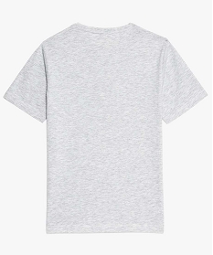 tee-shirt garcon a manches courtes et motifs gris tee-shirts9068101_2