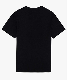 tee-shirt garcon imprime a manches courtes noir tee-shirts9069701_2