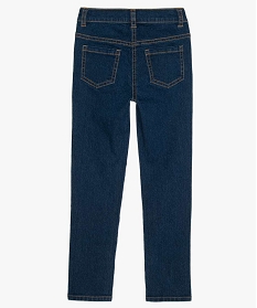 jean fille coupe slim 4 poches en matiere extensible bleu jeans9077401_3