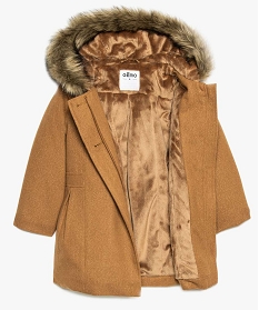 Manteau beige on sale fille
