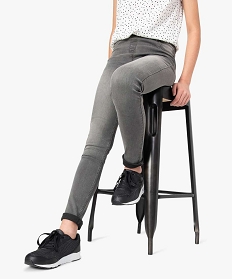 JUPE ECRU PANTALON GRIS CLAIR:40956100025-Coton////