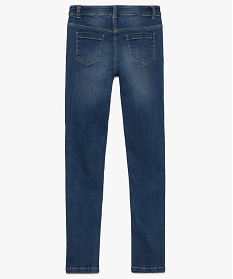 jean fille coupe skinny en matiere extensible gris jeans9101701_2