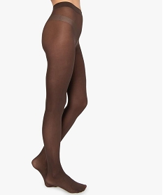 collants semi-opaques unis 50 deniers marron fonce collants9114701_2