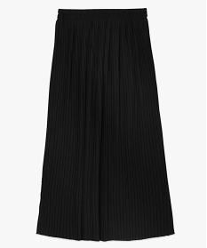 jupe plissee femme avec taille elastiquee noir9323701_4