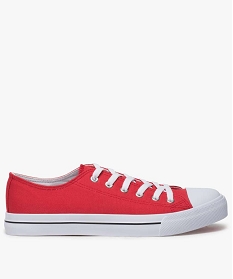 GEMO Tennis homme dessus textile recyclé - Les Supaires rouge vif