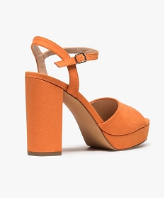 sandales femme a talon haut et plate-forme orange9394101_4