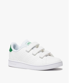 baskets garcon fermeture trois bandes scratch - adidas blanc9417001_2