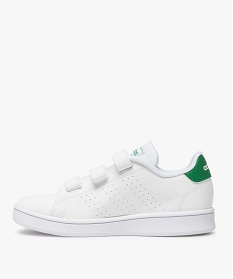 baskets garcon fermeture trois bandes scratch - adidas blanc9417001_3