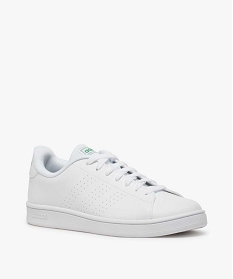 baskets homme retro tennis unies a lacets - adidas advantage blanc9423101_2