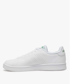 baskets homme retro tennis unies a lacets - adidas advantage blanc9423101_3
