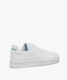 baskets homme retro tennis unies a lacets - adidas advantage blanc9423101_4