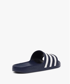 claquettes homme a bandeau bicolores adidas bleu tongs et espadrilles