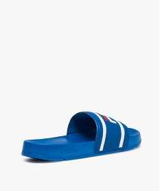 claquettes unies homme - fila bleu tongs et espadrilles9425601_4