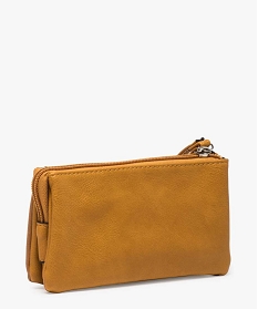 portefeuille femme avec motif brillant sur lavant jaune porte-monnaie et portefeuilles9440901_2