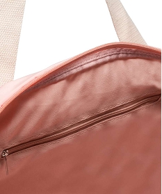 sac femme forme baluchon avec anses et bandoulieres rose sacs a dos et sacs de voyage9442501_3
