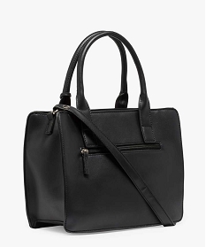 sac femme rectangle avec anses et bandouliere amovible noir sacs a main9443601_2