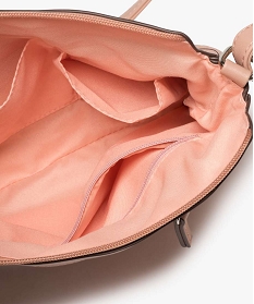 sac femme forme pochette aspect tresse sur lavant rose sacs bandouliere9448001_3