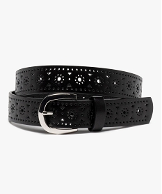 ceinture femme avec perforations fantaisie noir standard ceintures9455101_4