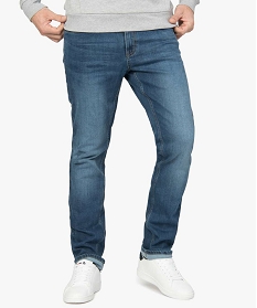 jean homme coupe straight en matieres extensible bleu jeans9460701_1