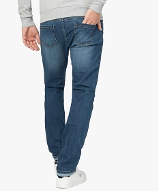 jean homme coupe straight en matieres extensible bleu jeans9460701_3