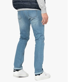 jean homme coupe straight en matieres extensible bleu jeans9460801_3