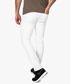 jean homme blanc straight avec du coton bio blanc jeans9460901_3