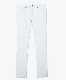 jean homme blanc straight avec du coton bio blanc jeans9460901_4