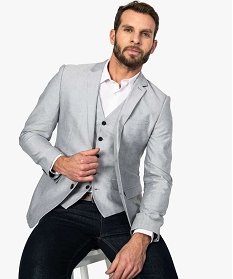 veste de costume homme avec coudieres contrastantes gris vestes de costume9469901_1