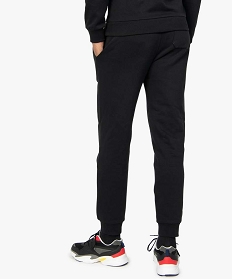 pantalon de jogging homme contenant du coton bio noir pantalons9474401_3