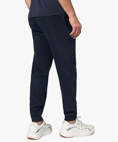 pantalon de jogging homme contenant du coton bio bleu9474501_3