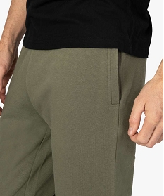 pantalon de jogging homme contenant du coton bio vert9474601_2