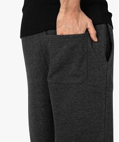 bermuda homme en maille molletonnee gris shorts et bermudas9475201_2