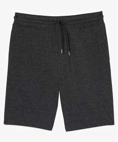 bermuda homme en maille molletonnee gris shorts et bermudas9475201_4