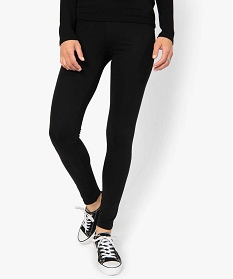 leggings femme uni contenant du coton bio noir leggings et jeggings9494201_2