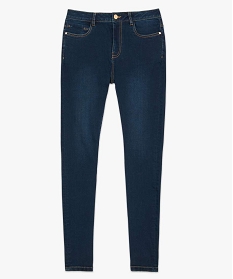 jean femme coupe slim taille haute bleu pantalons jeans et leggings9501201_4
