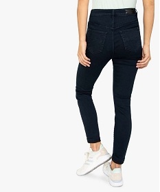jean femme coupe slim taille haute bleu pantalons jeans et leggings9501301_3