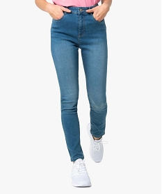 jean femme coupe slim taille haute gris pantalons jeans et leggings9501401_1