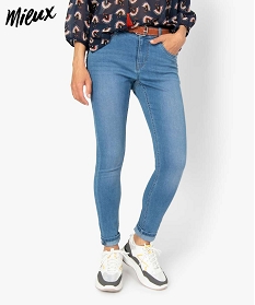 jean femme coupe slim contenant du polyester recycle gris pantalons jeans et leggings9501501_1