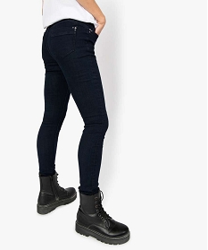 jean femme coupe slim contenant du polyester recycle bleu pantalons jeans et leggings9501601_3