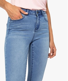 jean femme taille haute coupe skinny en stretch gris pantalons jeans et leggings9502501_2