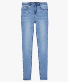 jean femme taille haute coupe skinny en stretch gris pantalons jeans et leggings9502501_4