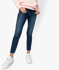 jean femme coupe skinny longueur 78eme bord franc bleu pantalons jeans et leggings9503201_1