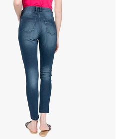 jean femme skinny 78e a taille haute bleu pantalons jeans et leggings9504101_3