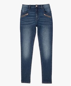 jean femme skinny 78e a taille haute bleu pantalons jeans et leggings9504101_4