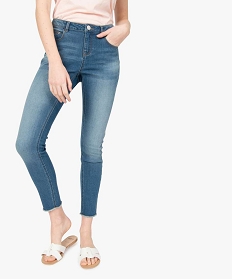 jean femme skinny taille haute longueur 78e a bord franc gris pantalons jeans et leggings9504301_1