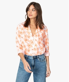 chemise femme a motifs fleuris imprime9525701_1