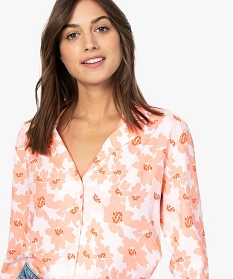 chemise femme a motifs fleuris imprime9525701_2