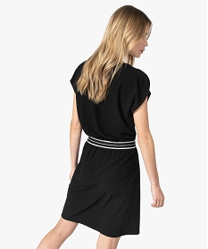 robe de ceremonie femme avec touches pailletees noir9534201_3